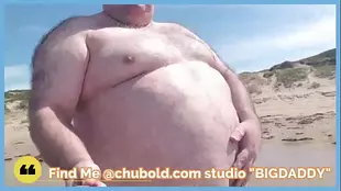 Watch BigDaddy handle the beach like a pro in this online porn video