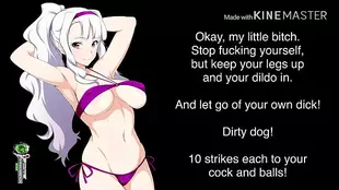 Experience the ultimate pleasure with cock and ball torture in this Hentai video