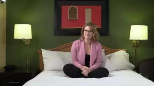 Susan, a reserved and intellectually inclined young woman, explores interracial intimacy with a well-endowed black man's impressive penis, indulging in oral pleasure while wearing her glasses