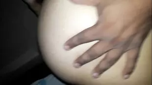 Ass riding action in HD video