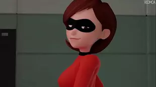 Helen Parr's nasty and uncouth behavior