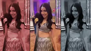 Indian escort's body shines in this video