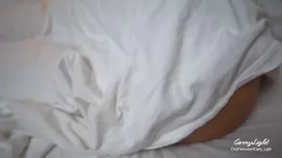 Stepson wakes up sleeping mother with creampie surprise