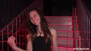 Yumi's seductive show at a European nightclub