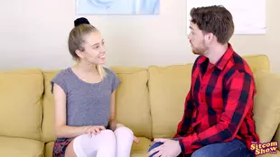 Haley Reed and her lover have intense facial orgasm together