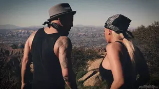 Luna Star's sizzling border rendezvous with a soldier in a scorching video