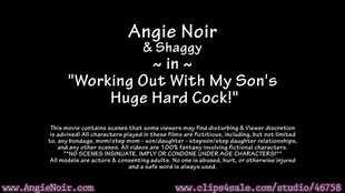 Angie Noir's private workout regimen for maximum satisfaction