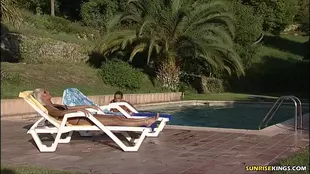 Stunning quality video of erotic poolside encounter